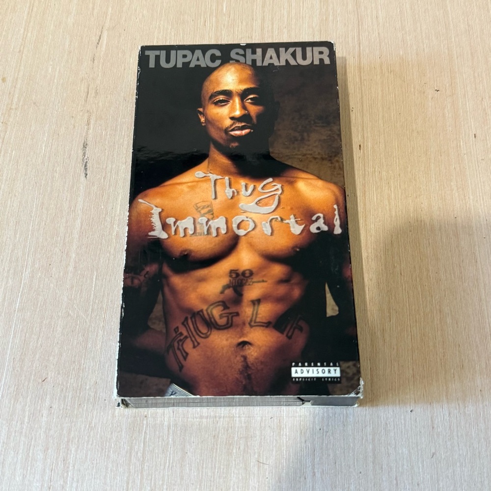 Thug Immortal: The Tupac Shakur Story (VHS, 1997) 2pac Preowned Good Condition!